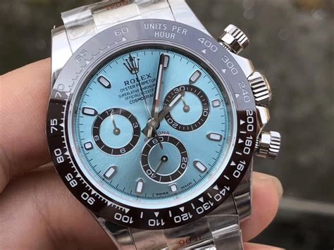 rolex baby blue face